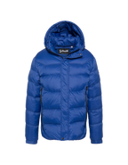 Doudoune à capuche bleu royal