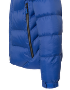Doudoune à capuche bleu royal