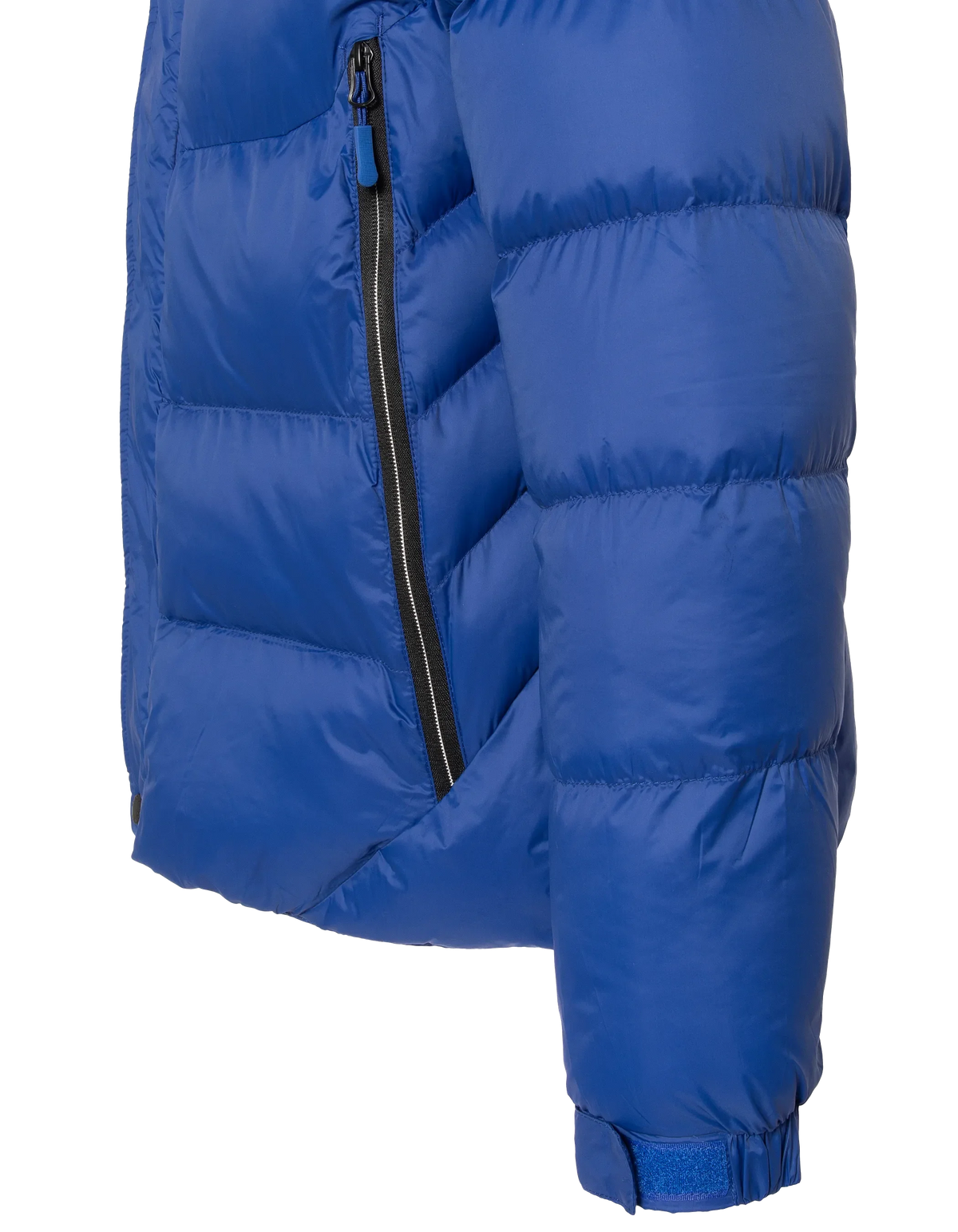 Doudoune à capuche bleu royal